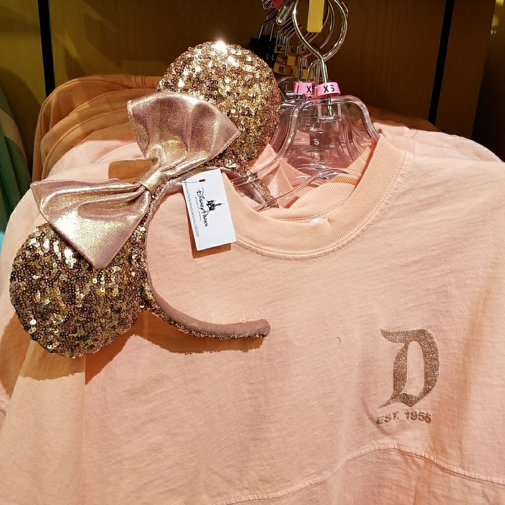 Disneyland Rose Gold Spirit Tee Shirt* - Picture 5 of 7